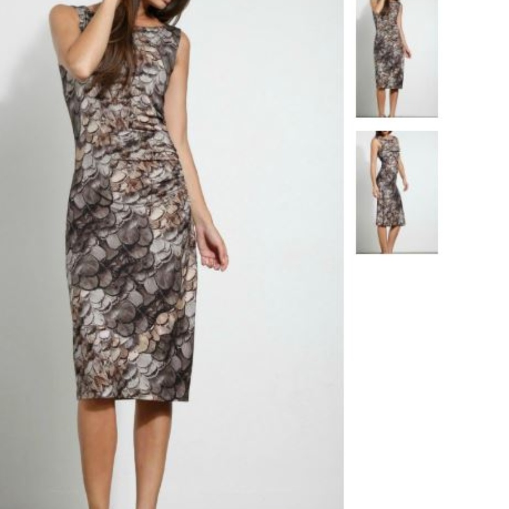 Three Dots FEATHER DRESS